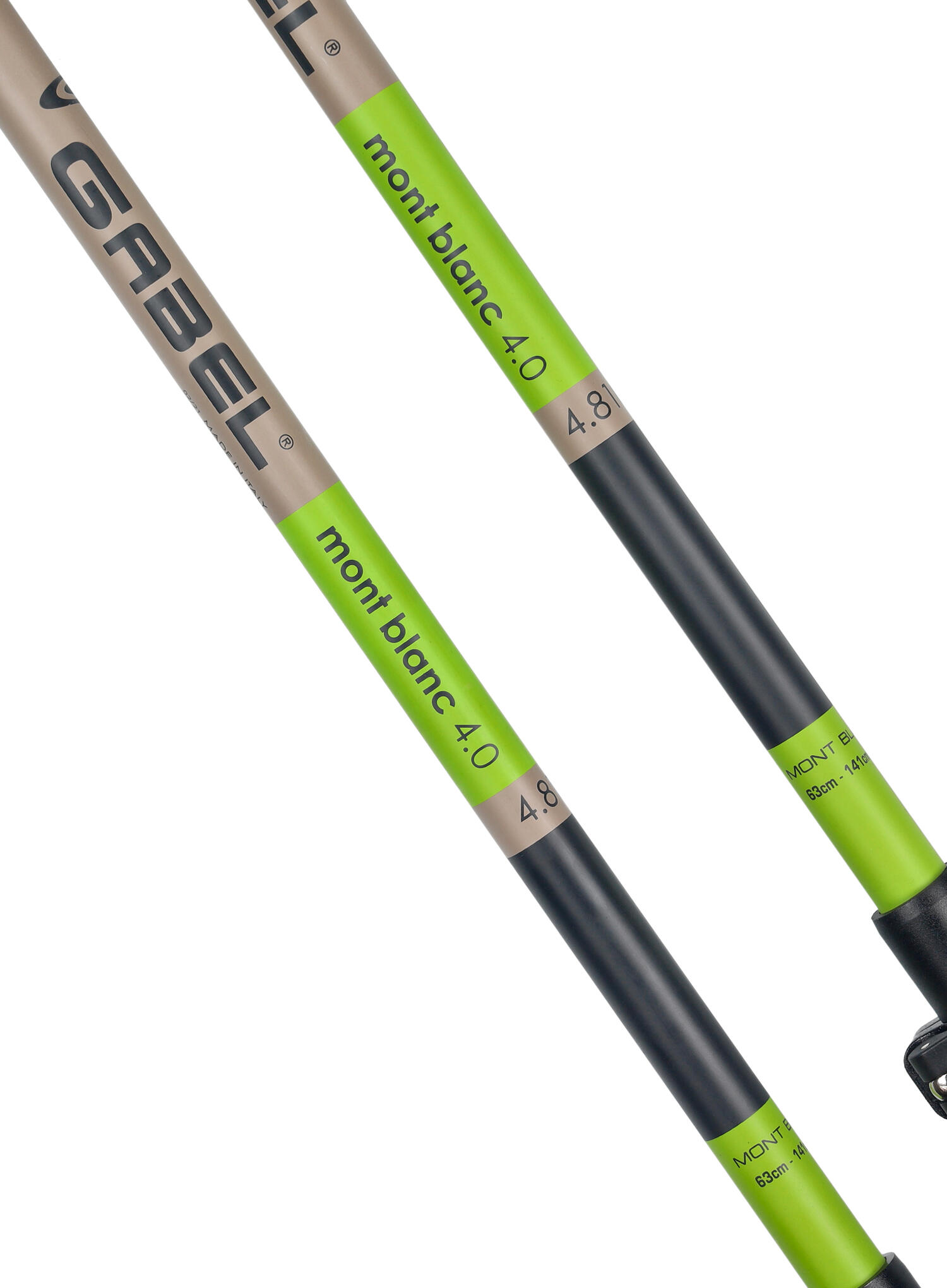 Wandelstokken MONT BLANC FL 4.0 (1 PAAR) Gabel 6/7