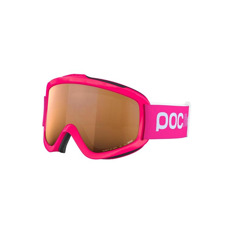 Gogle narciarskie POC POCito Iris - fluo pink/sunny light orange