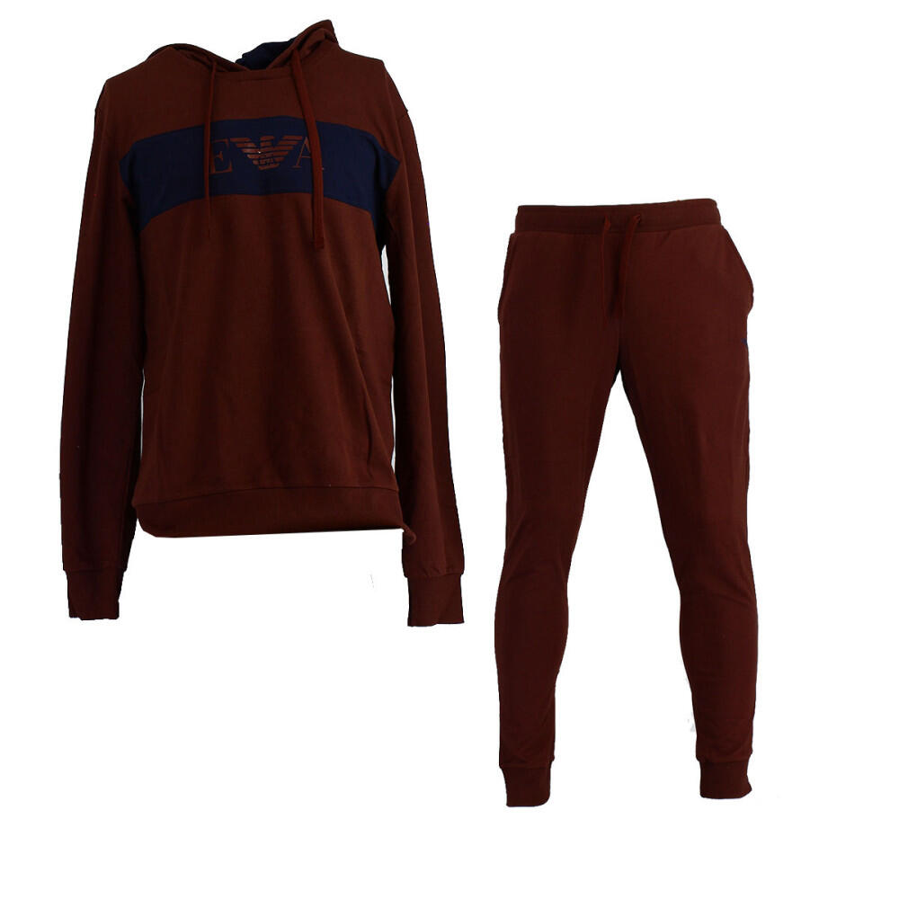 Ea7 - Ensemble De Survêtement Ea7 Emporio Armani - Survêtement - Marron|rouge - 38 S - Decathlon