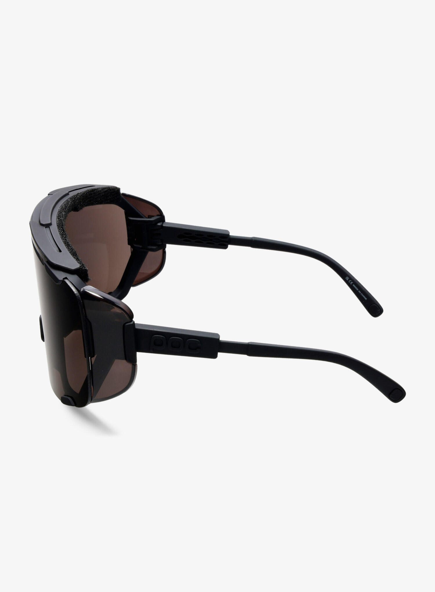 Okulary rowerowe POC Devour Glacial - black/clarity universal/grey 5/7