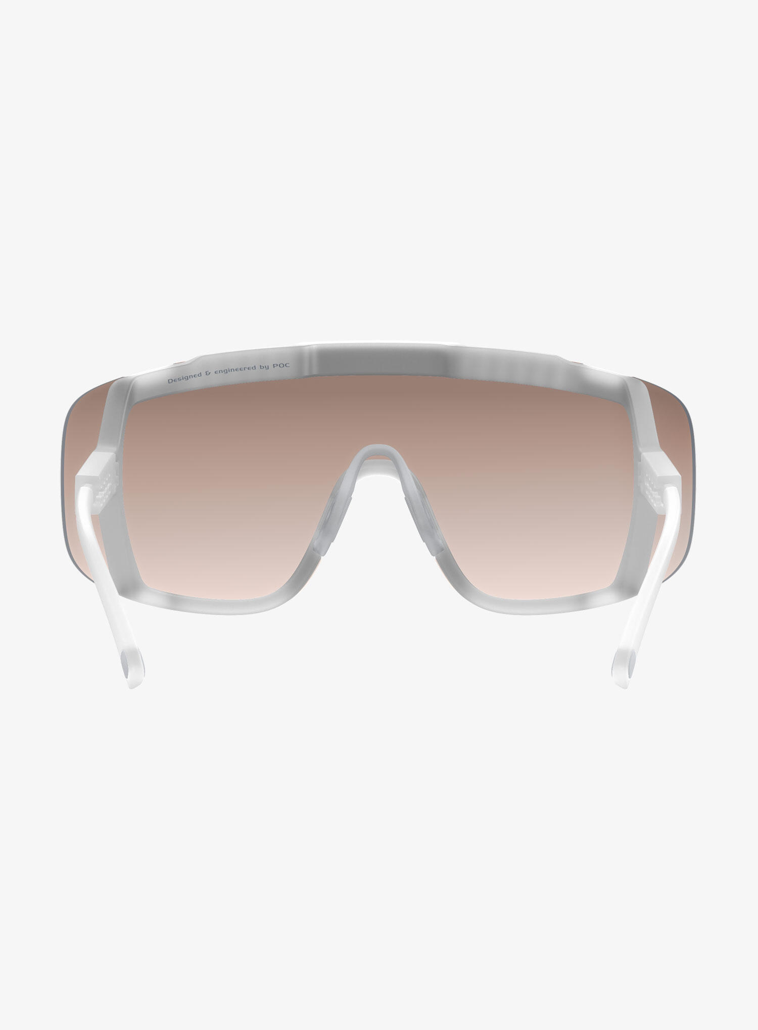 Okulary rowerowe POC Devour - crystal/clarity trail/silver 4/4