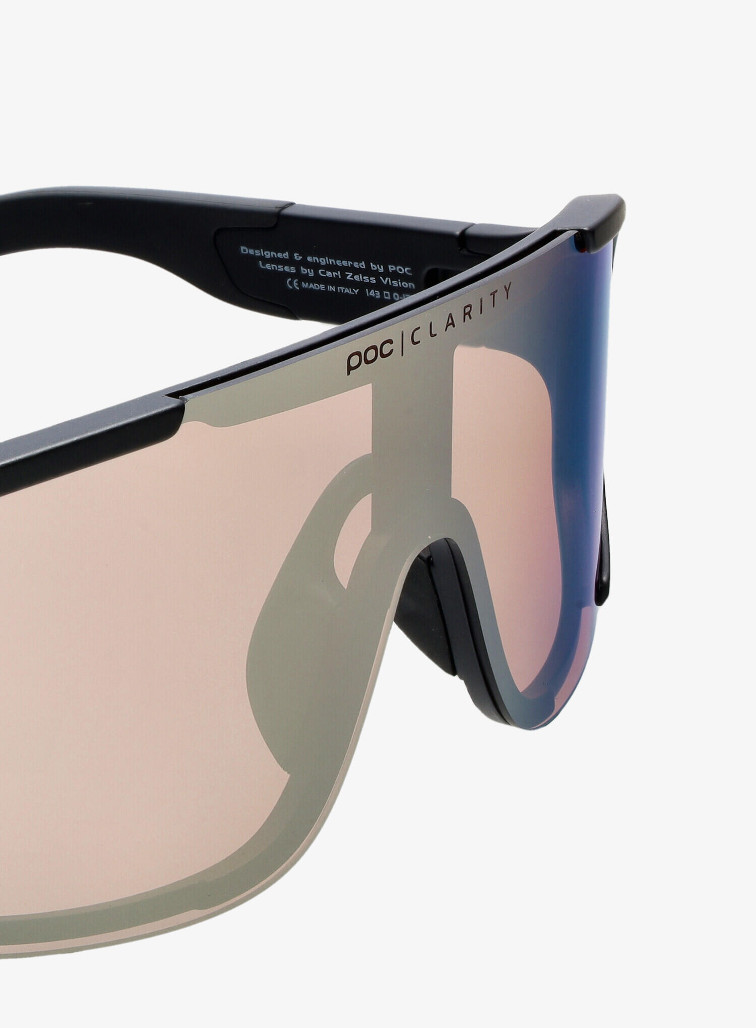 Okulary kolarskie POC Aspire - black/clarity trail/silver 6/7
