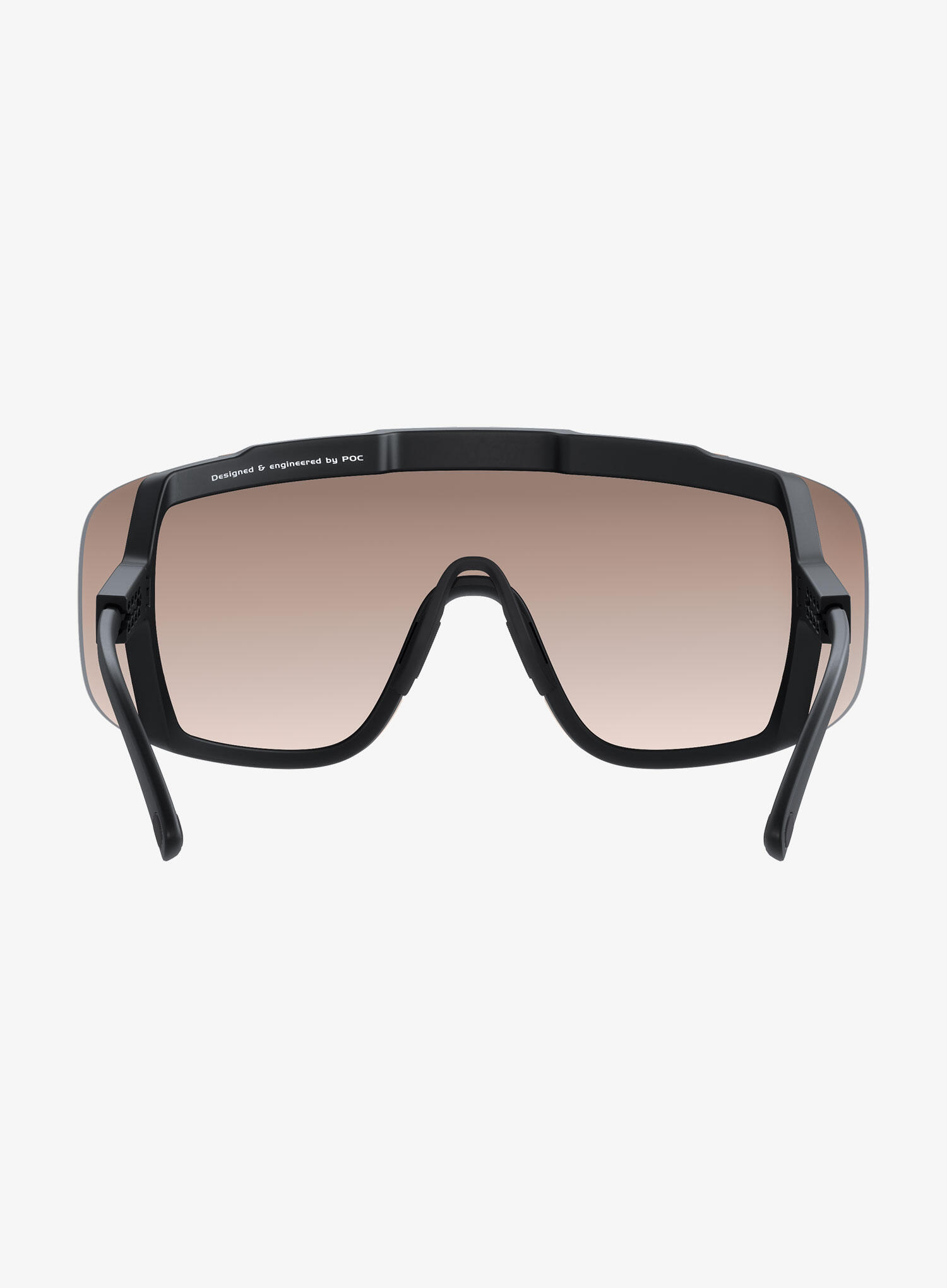 Okulary rowerowe POC Devour - black/clarity trail/silver 4/4