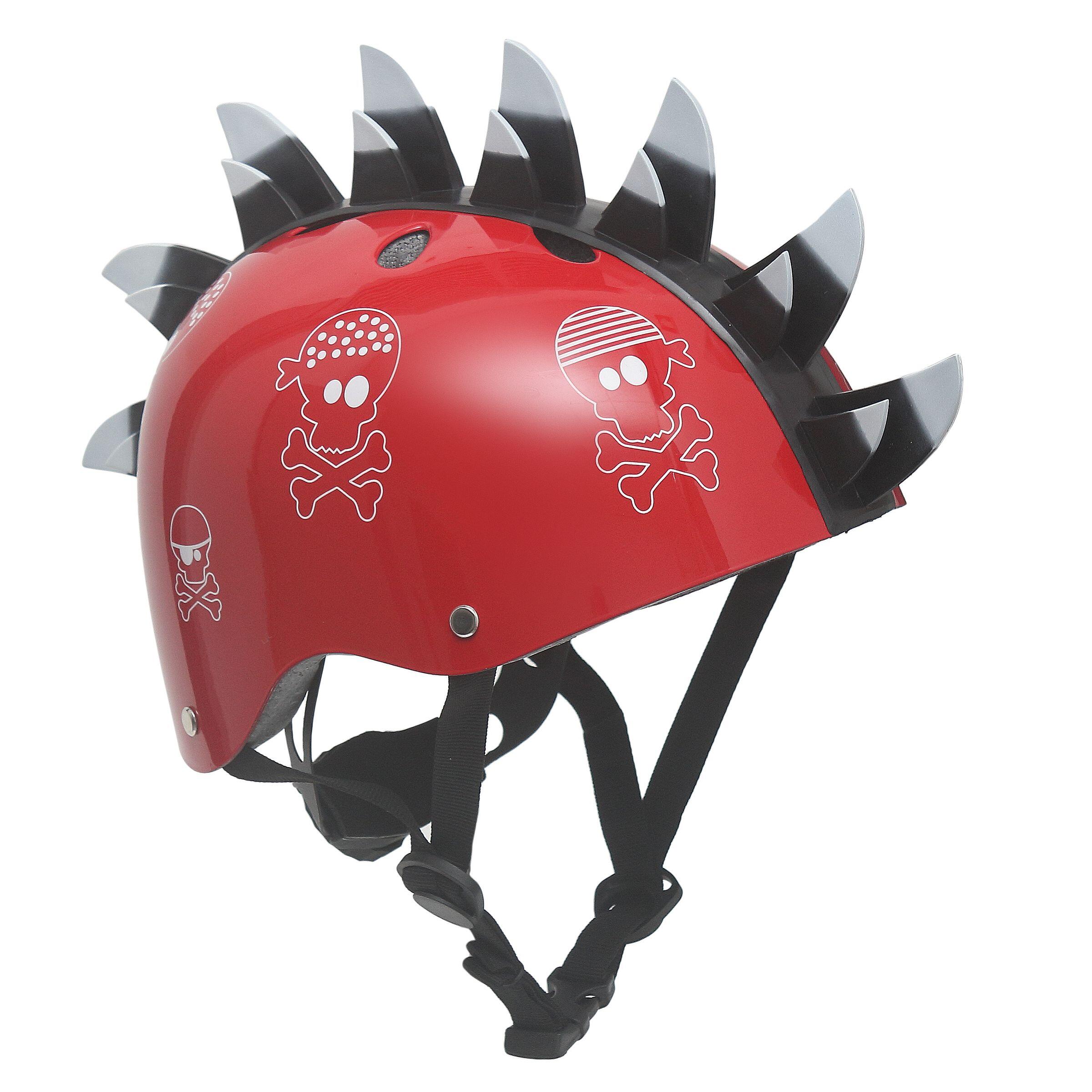 SENZA MARCA Capacete Criança Street Jam Pirate 3D Tam. 52-54 cm Vermelho