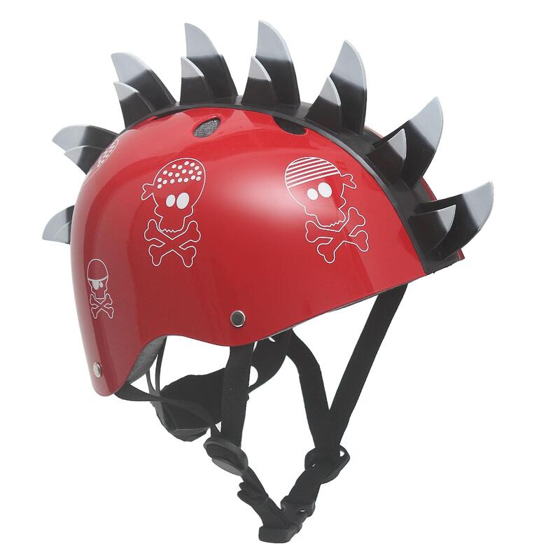 Casque Enfant Street Jam Pirate 3D 52-54 cm Rouge