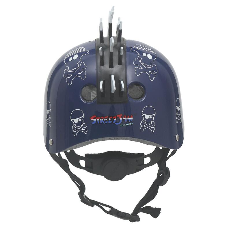 Casque Enfant Street Jam Pirate 3D 52-54 cm Bleu