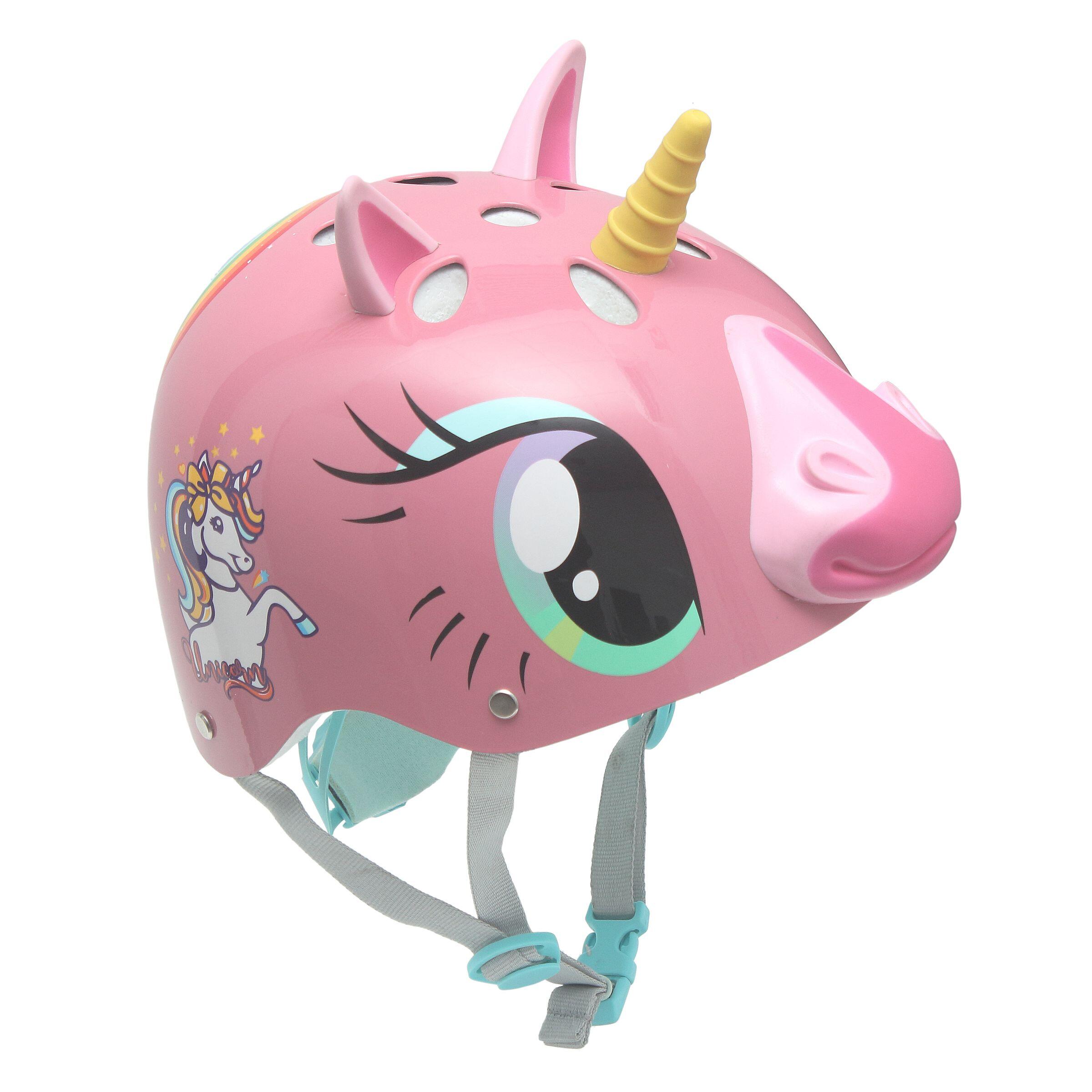 Capacete Criança Street Jam Unicorn 3D Tam. 55-57 cm