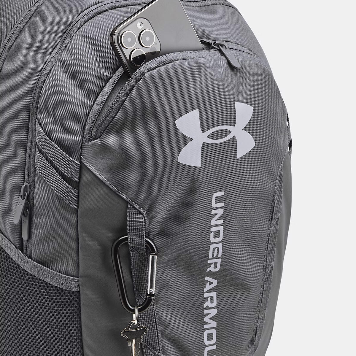 Zaino Under Armour 29l Hustle 6.0 Mimetico Grigio 6/7
