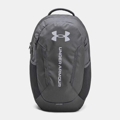 Under armour rugzak 29l hustle 6.0 camouflage grijs