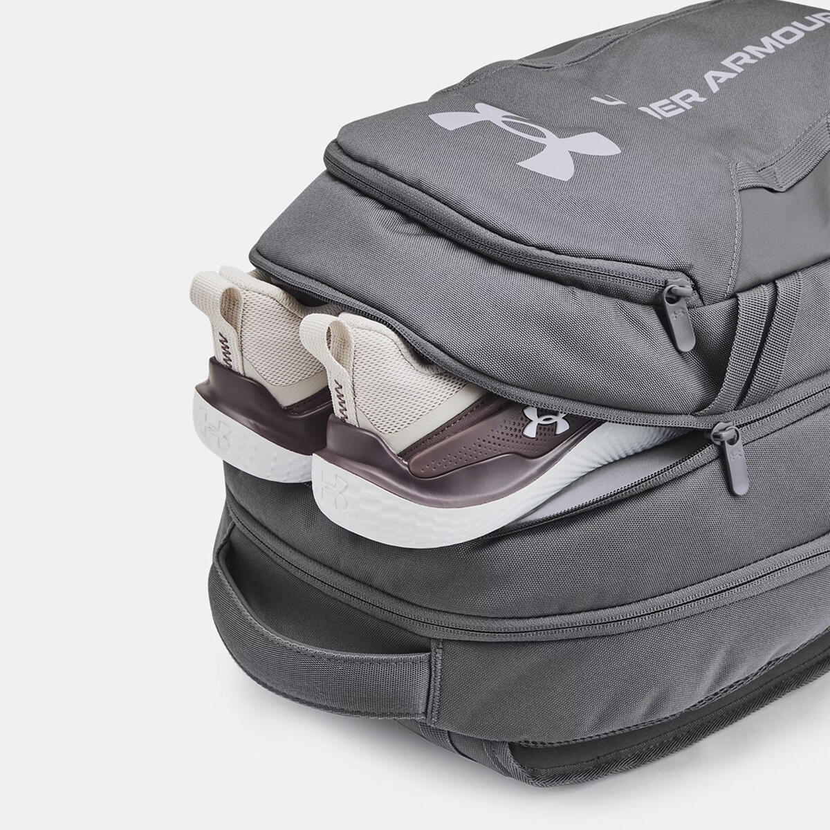 Zaino Under Armour 29l Hustle 6.0 Mimetico Grigio 4/7