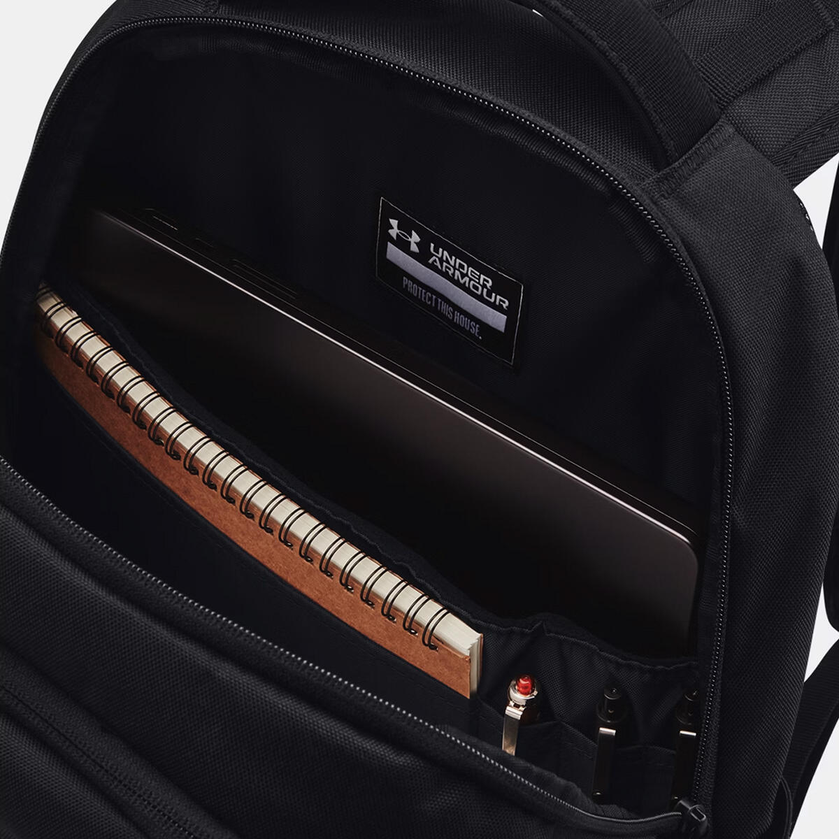Zaino Under Armour 29l Hustle 6.0 Mimetico Nero E Bianco 3/7