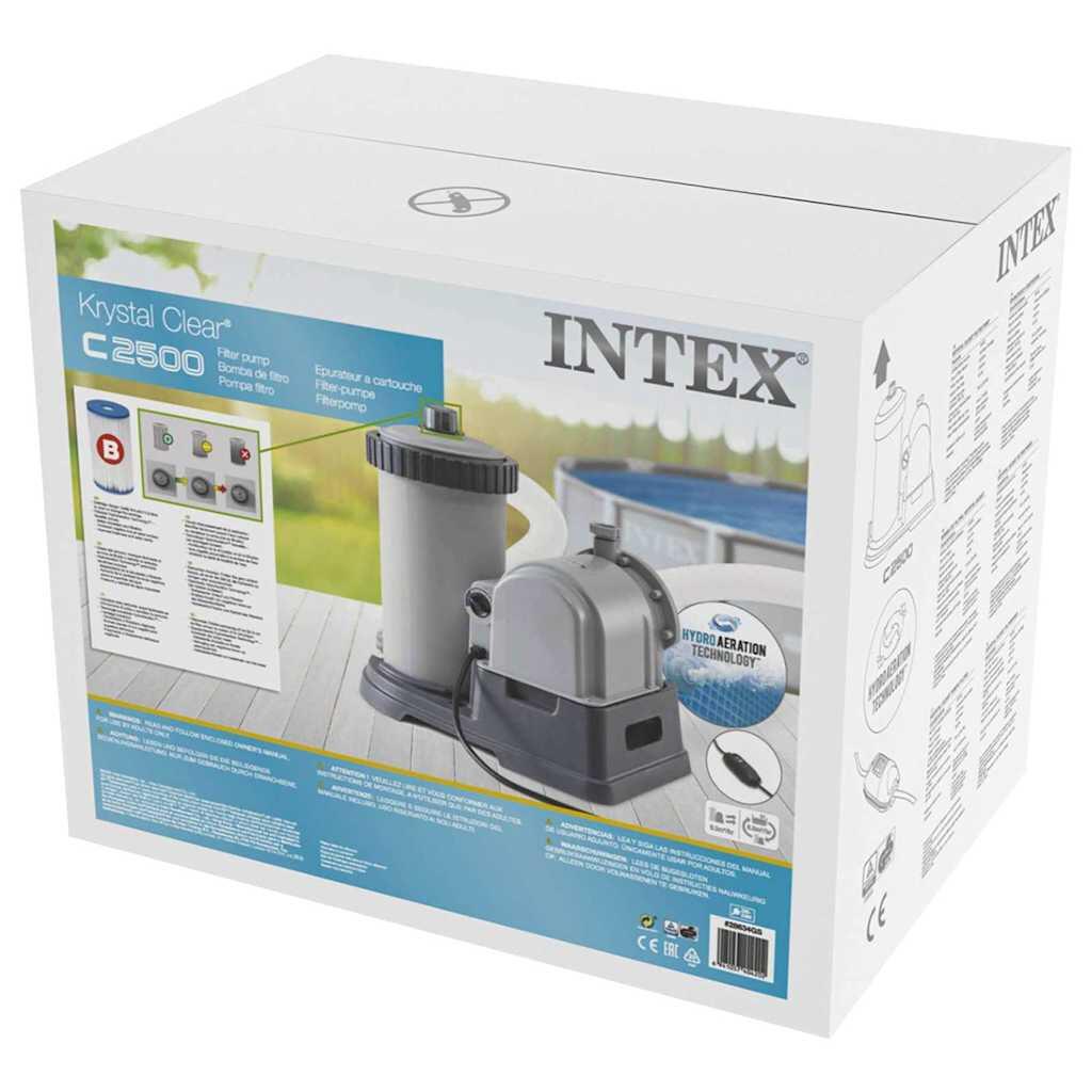 Intex Cartridge Filterpomp Krystal Clear 9.463 l/u 6/6