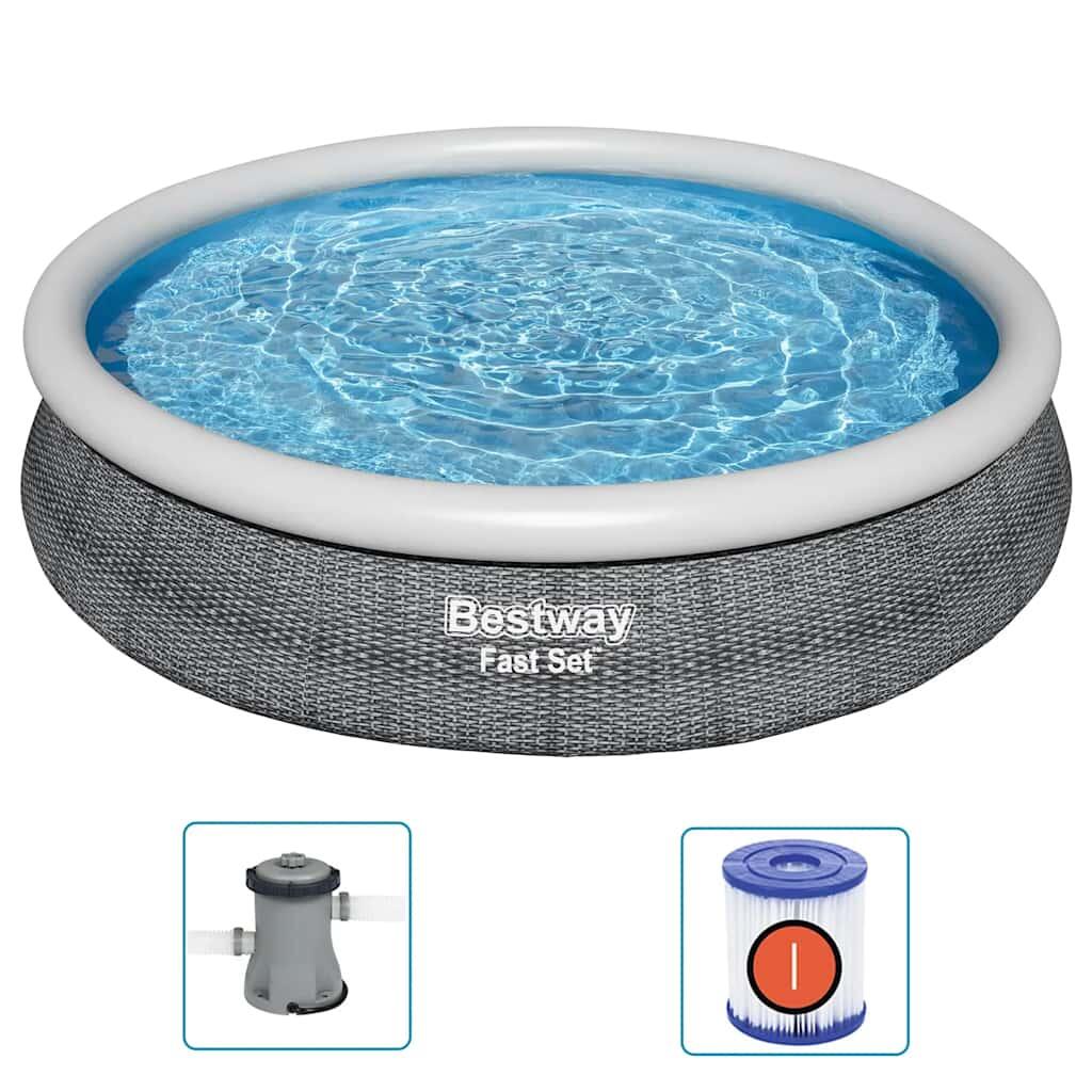 Bestway Zwembadset rond 366x76 cm 2/7