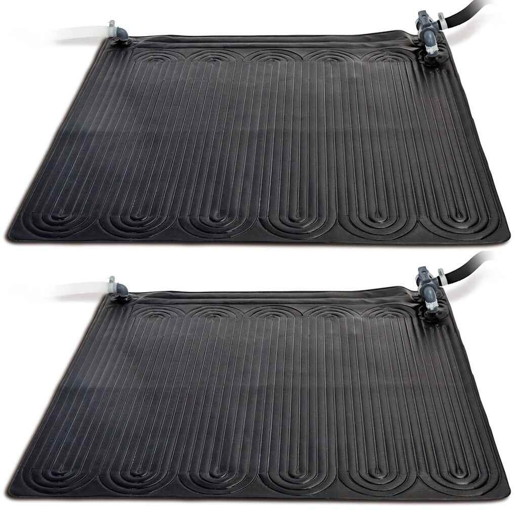 Intex Tapetes de aquecimento solar 2 pcs PVC 1,2x1,2 m preto 28685 2/3