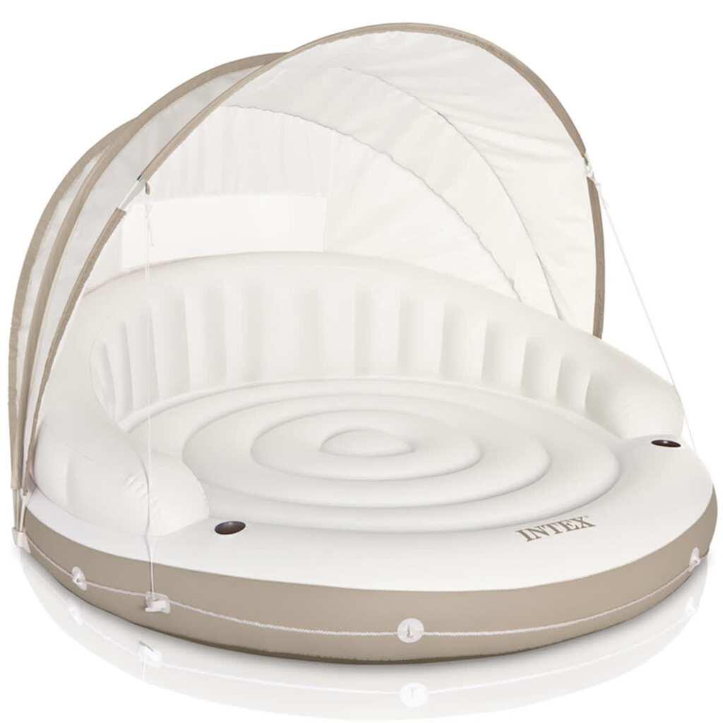 Intex Espreguiçadeira flutuante ilha com toldo 199x150 cm 58292 EU 2/4