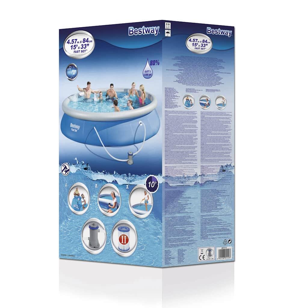 Bestway Fast Set Zwembadset 457x84 cm 57313 5/5