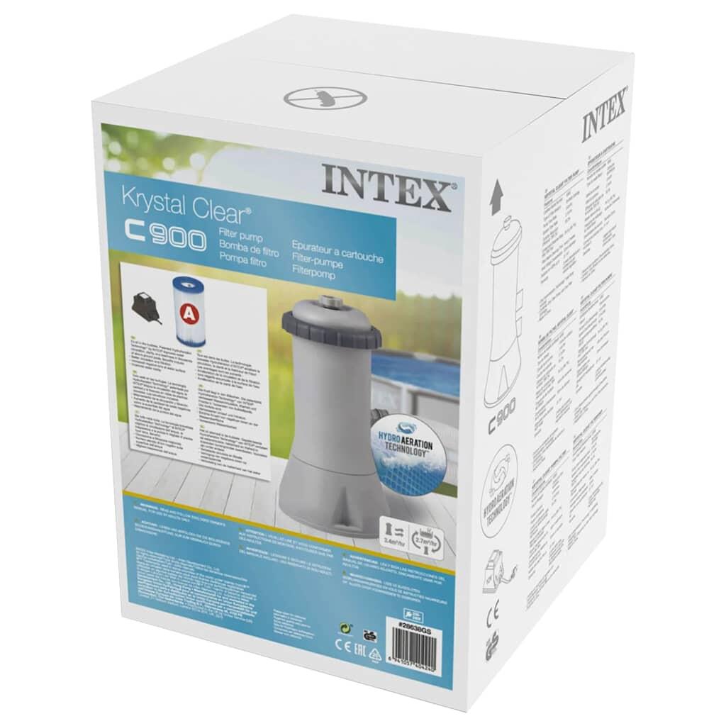 Intex Krystal Clear Pompe de Filtration à Cartouche 3.407 l/h 6/6