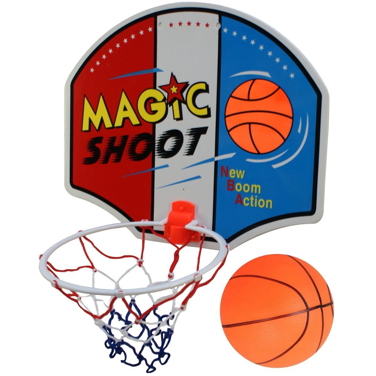 Enero Basketballkorb mit Ball für Kinder 40x32x8CM 2/5