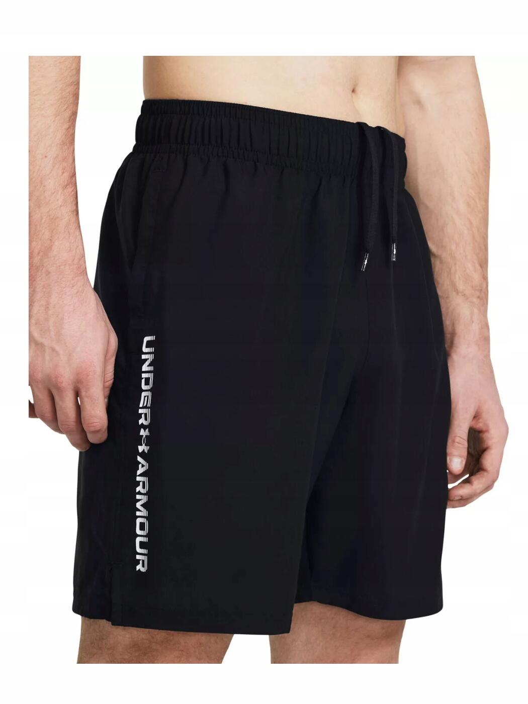 Spodenki Męskie Treningowe Under Armour Lekkie Tech Woven Wordmark Xs 5/6