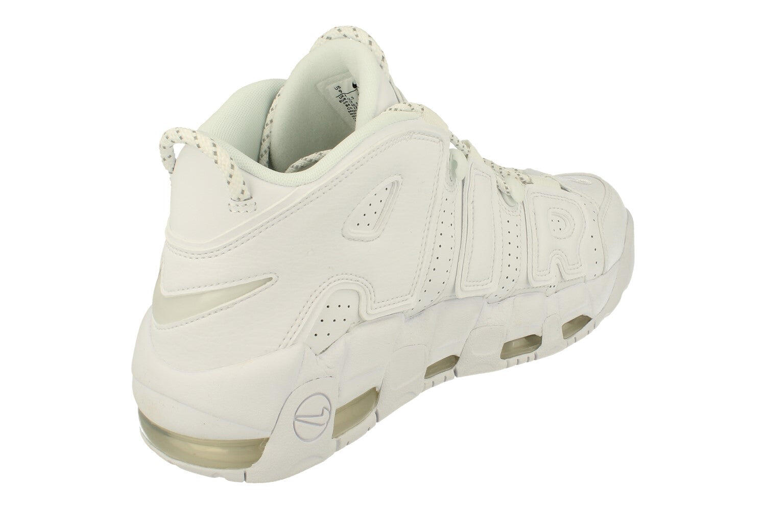 Nike Air More Uptempo Triple White 3/5