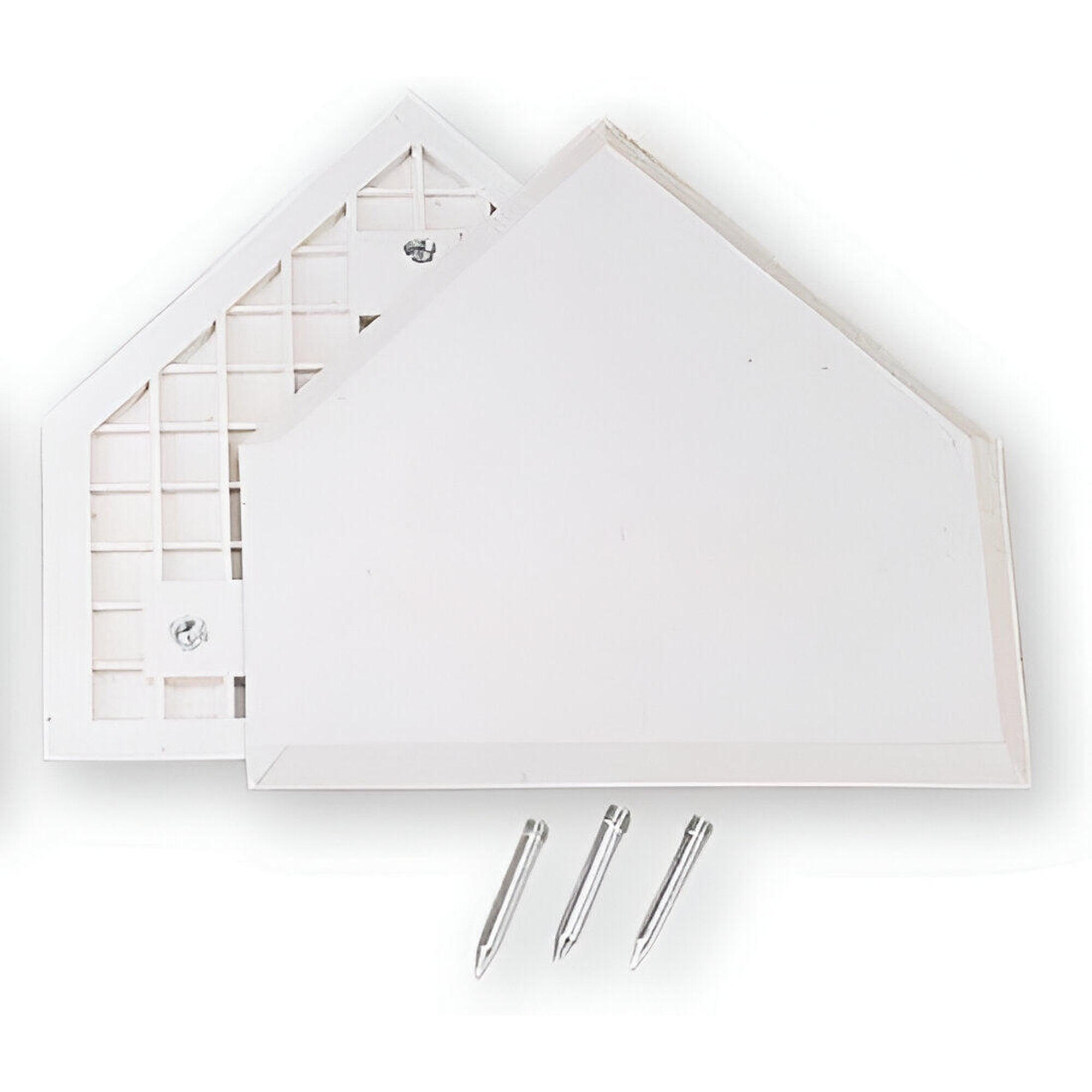 Benson - Plaque D'Accueil Pour Baseball Ou Softball - Taille Officielle - Base De Baseball - Blanc - Taille Unique - Decathlon