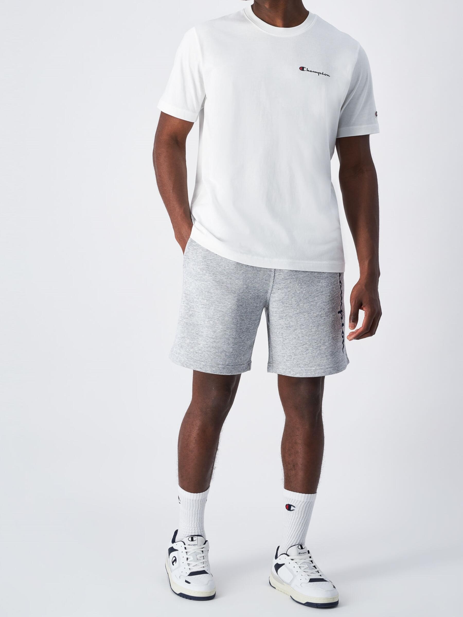 T-shirt met korte mouwen Champion model 220264-WW001 voor mannen 4/5