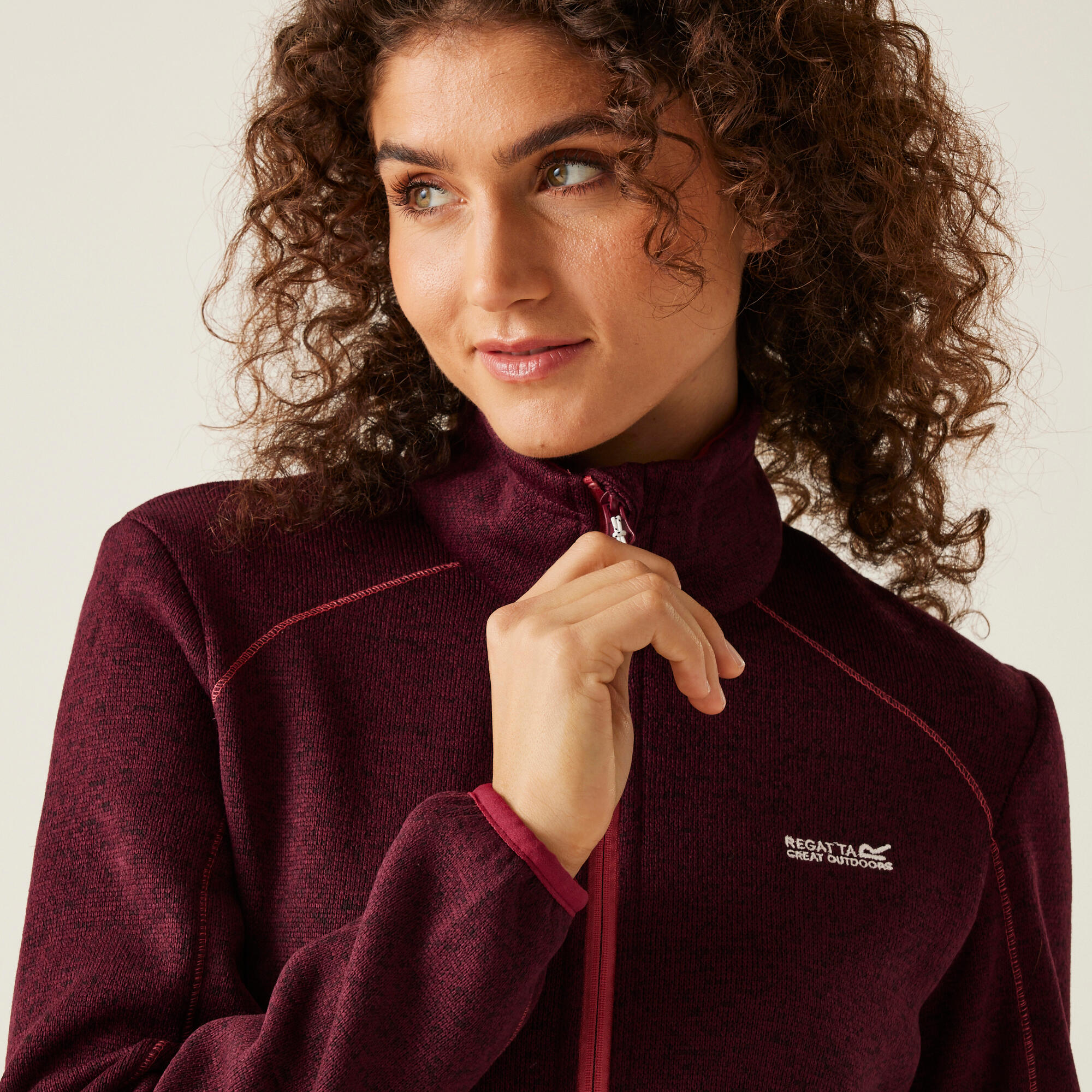 De Newhill wandelfleece voor dames 4/6