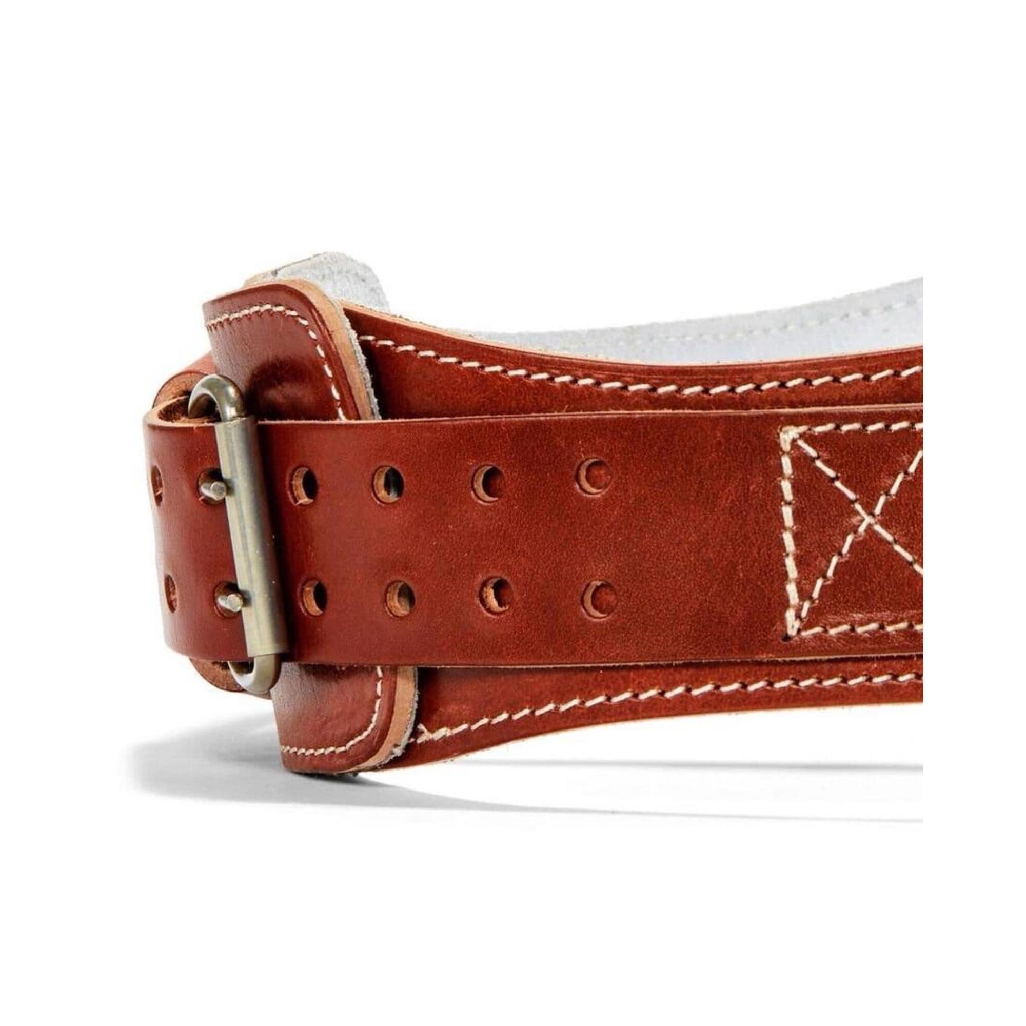100% Leder Gewichthebergürtel Model L2006 2/7
