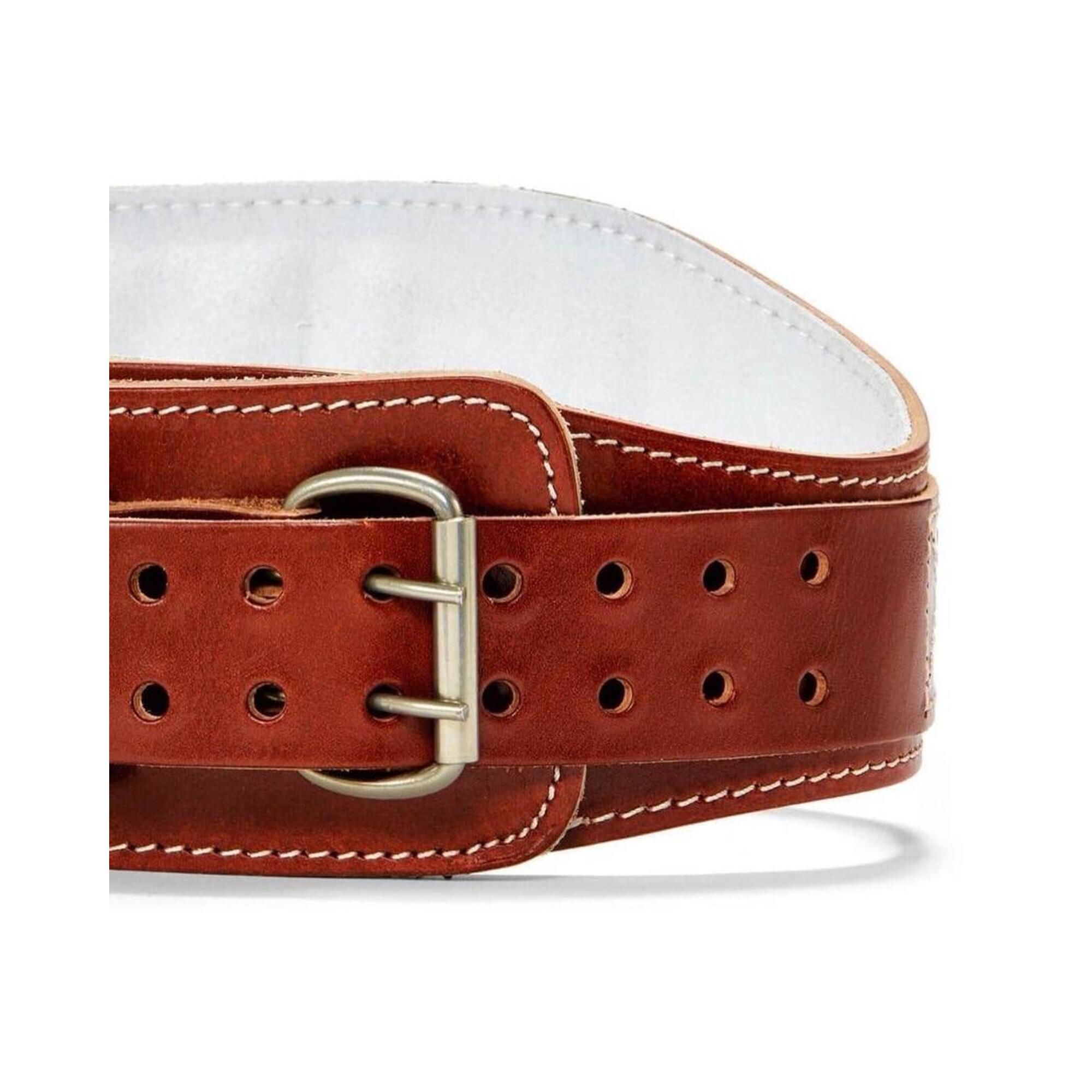 100% Leder Gewichthebergürtel Model L2006 4/7