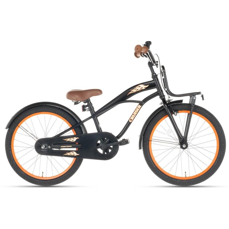 Cortego Cruiser Jongensfiets Oranje 22 Inch