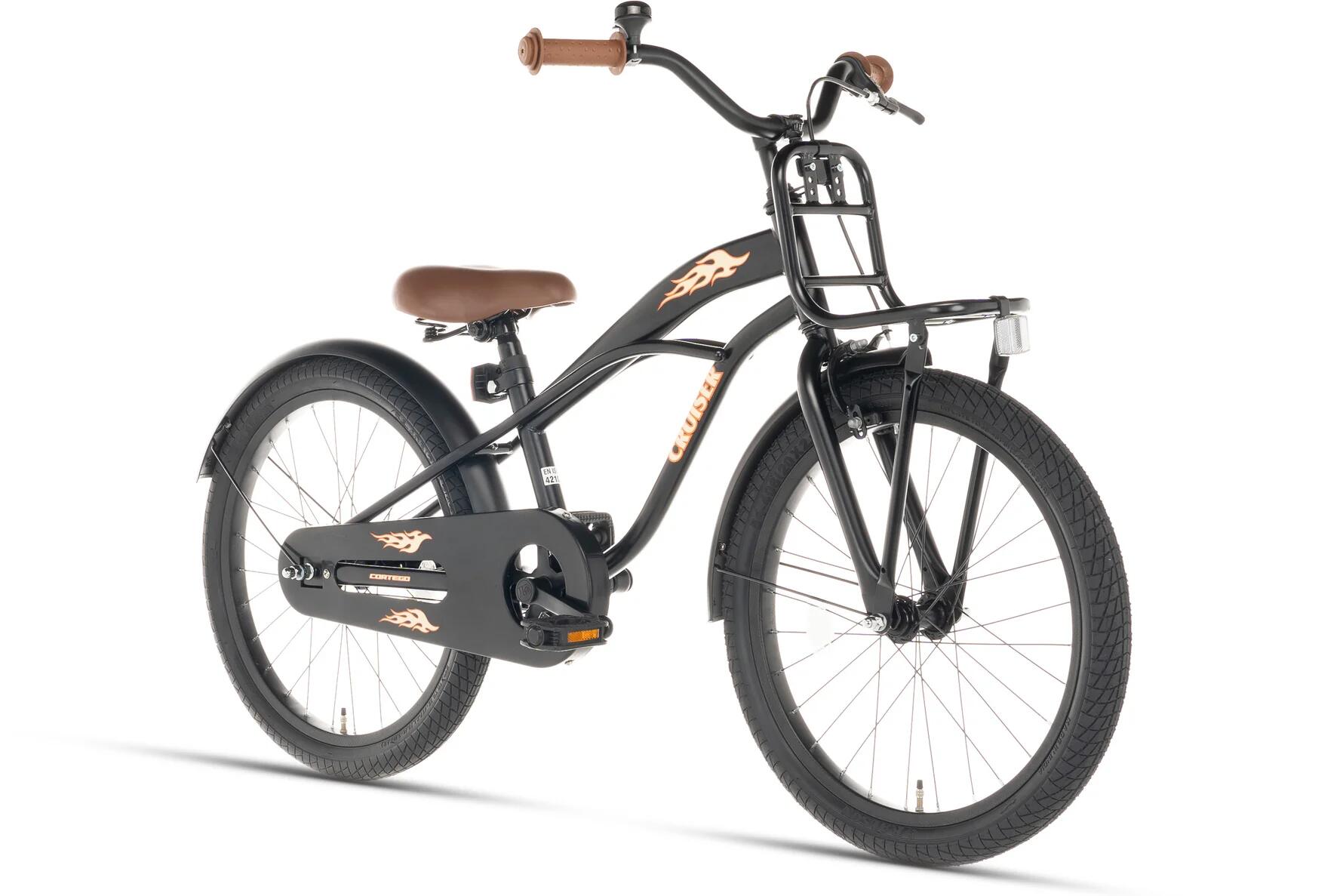 CORE Cortego Cruiser Jongensfiets Zwart 22 Inch