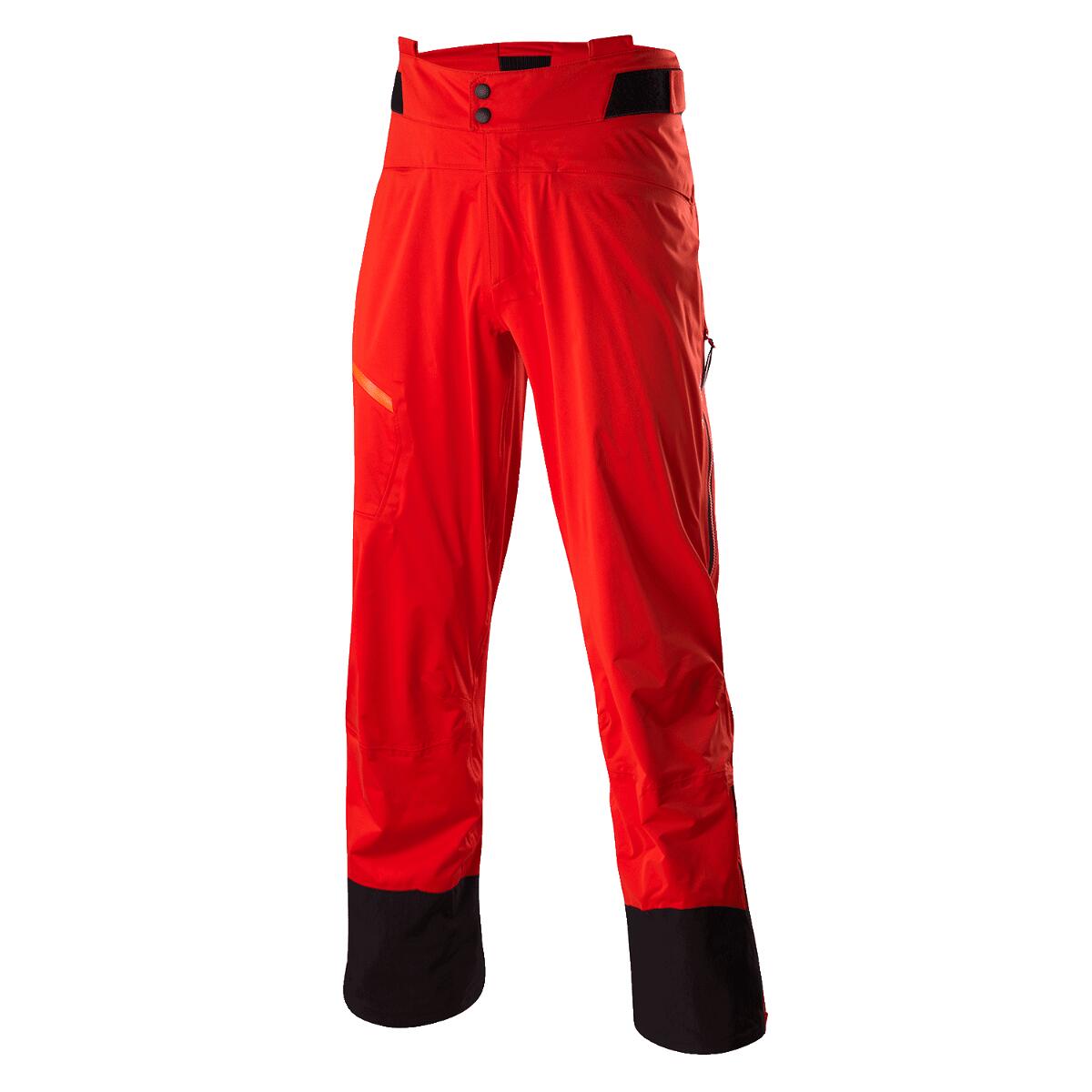 LOEFFLER Pantaloni outdoor da uomo Touring Pants Pace GTX Active Fiesta - Rosso
