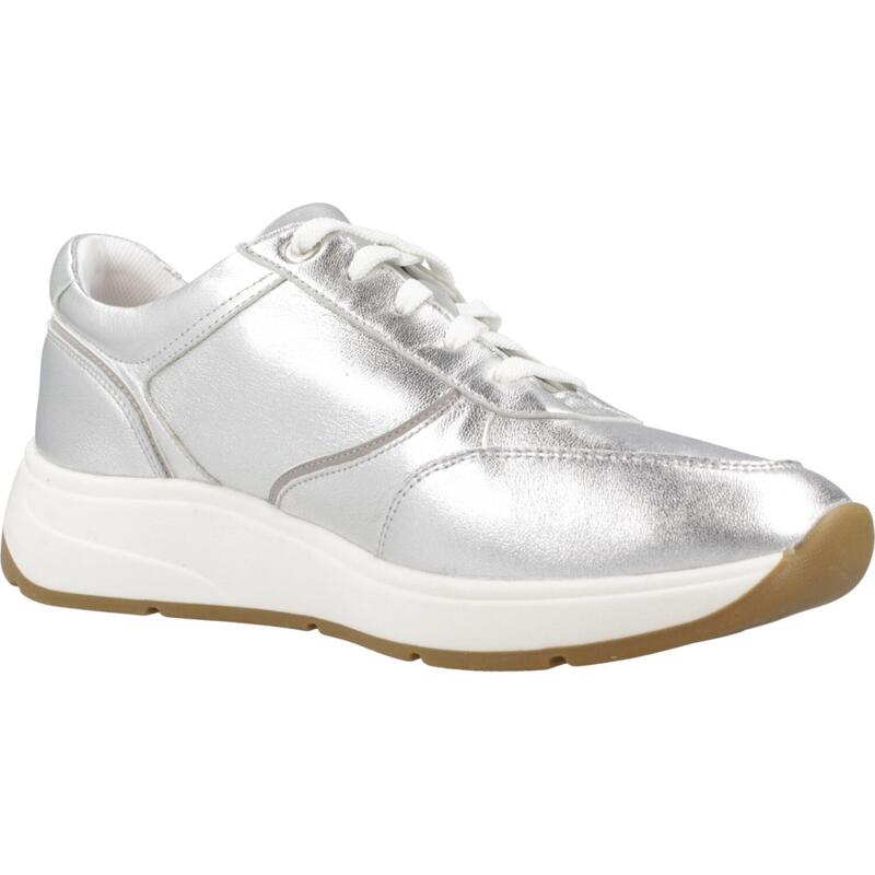 Zapatillas mujer Geox D Cristael Plata