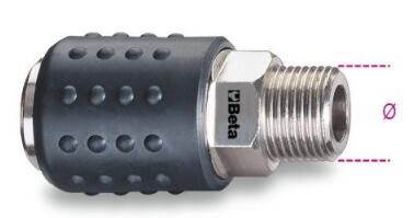 Persluchtverdeler 3-voudig met koppelingen, 1/4 inch luchtslang snelkoppeling verdeler, messing perslucht verdeler met buitendraad en afdichting NW 7,2 luchtzachte K
