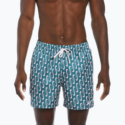 Nike Swoosh Link 5" Volley Badeshorts für Herren
