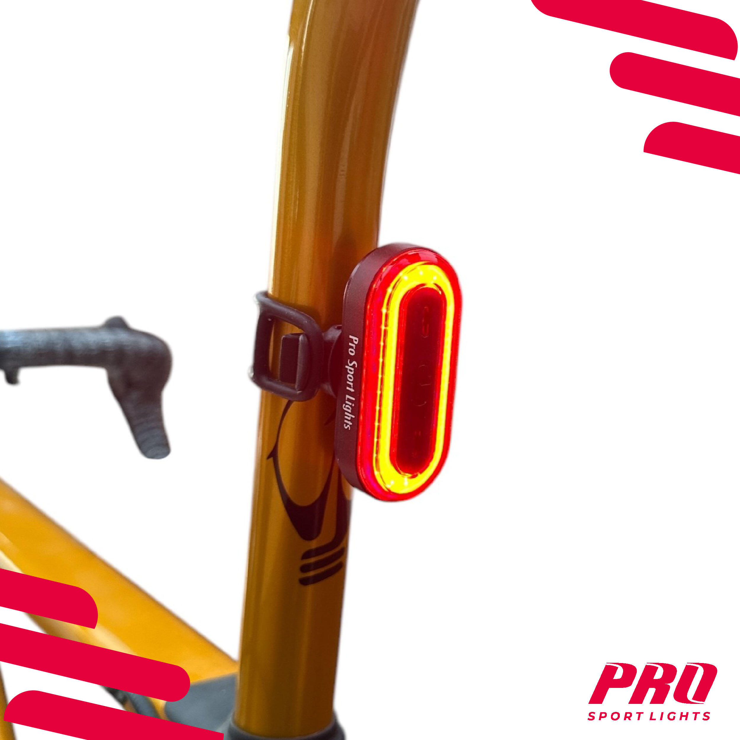 Fietsverlichting Set USB Oplaadbaar 450 en 100 Lumen Koplamp Fiets Achterlicht 3/7