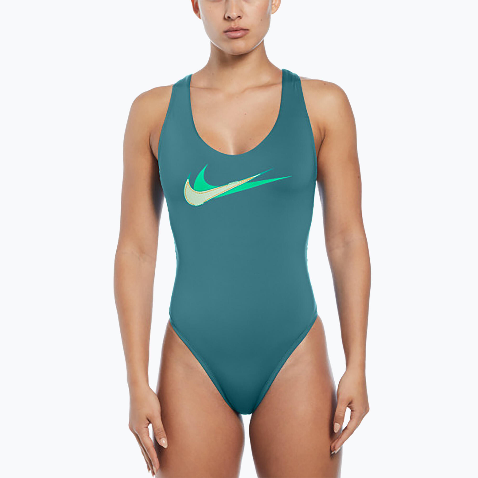 NIKE Traje de baño de una pieza Nike Multi Logo Crossback para mujer