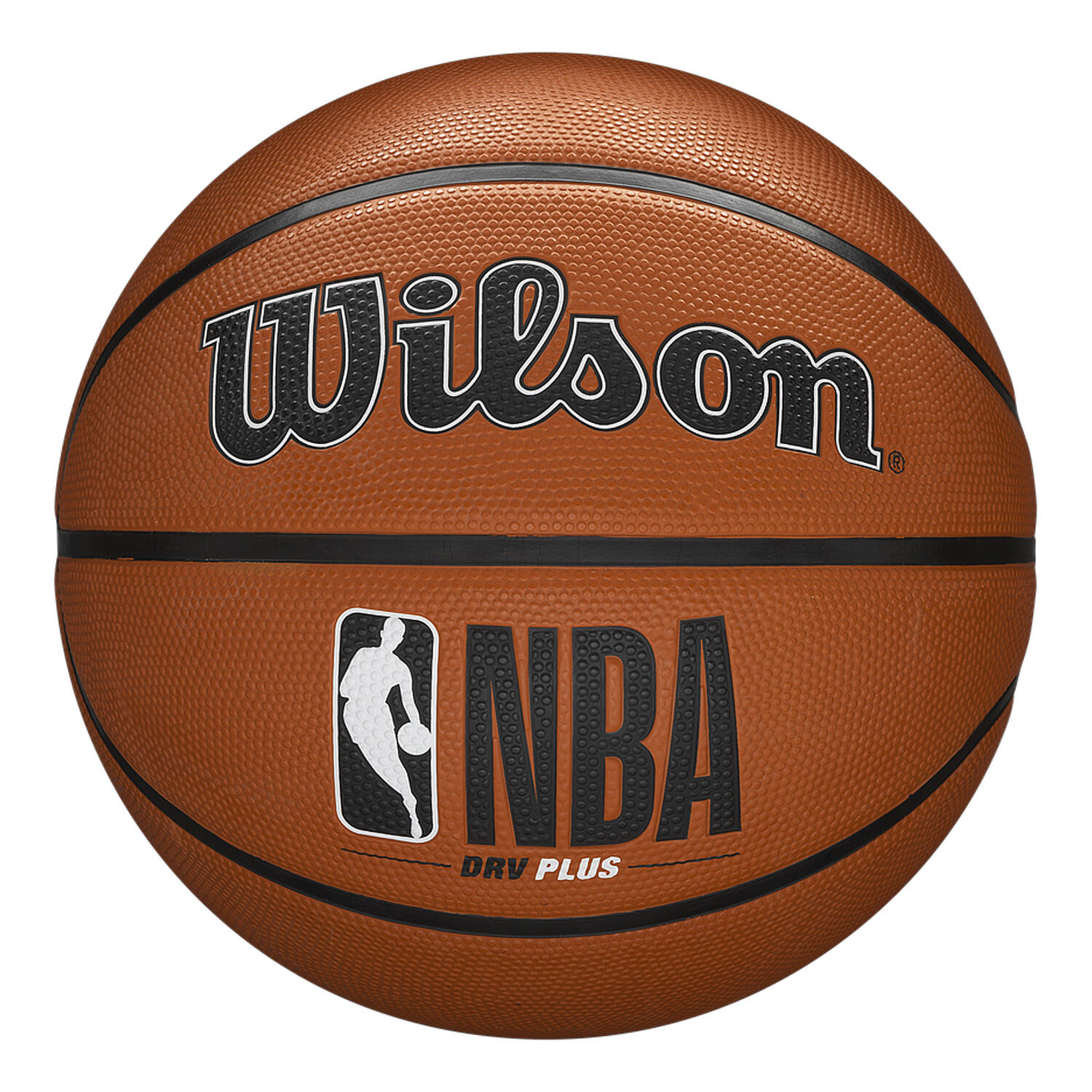 WILSON DRV Plus NBA Basketball (Brown/Black)