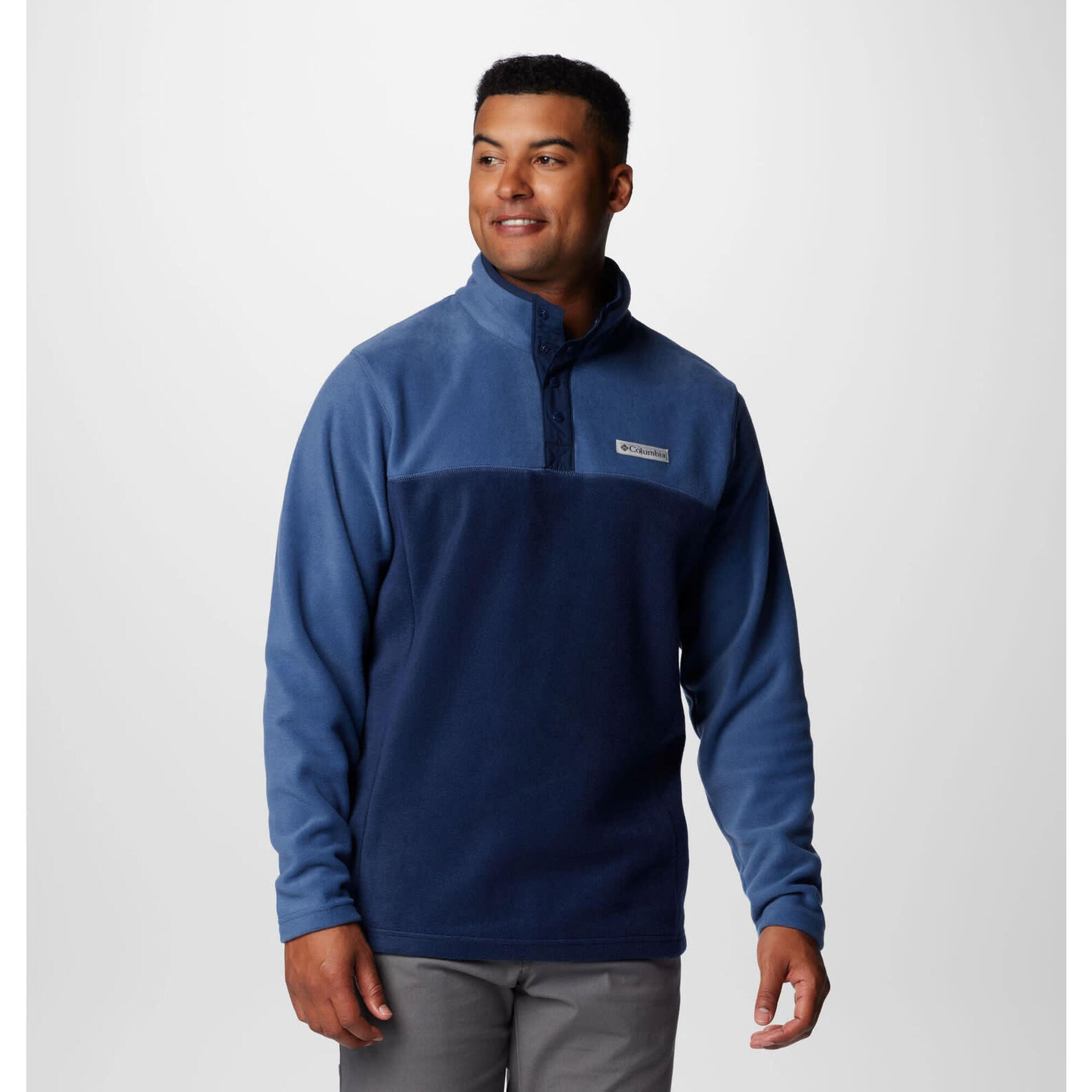 Columbia - Polaires Et Pulls Homme - Columbia Steens Mountain - Collegiate - Polaire - Bleu - 48 Xl - Decathlon