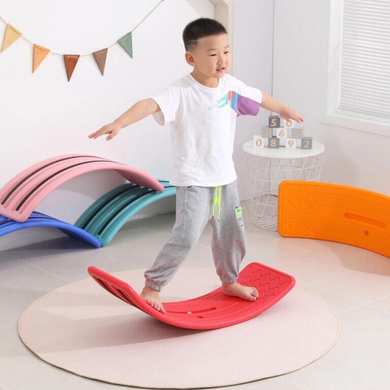 Balance Board für Kinder – Wobble Board mit Kugel 2/7