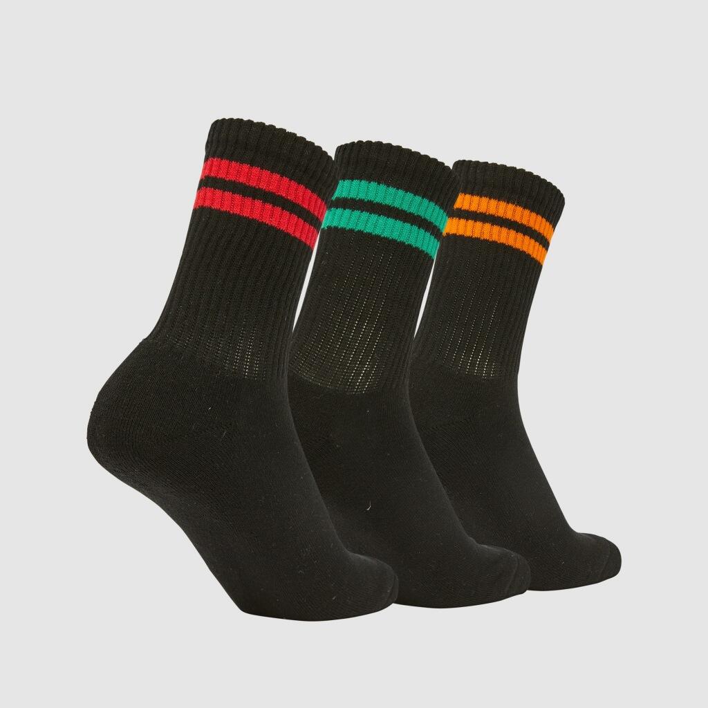 Chaussettes Ellesse Modèle Pullo Pack 3 Socks Couleur Noir 2/5