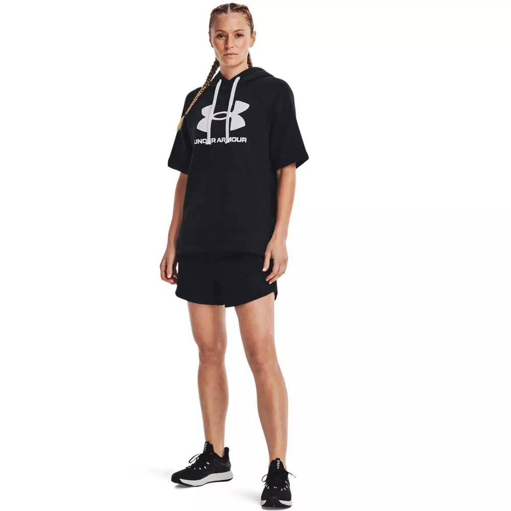 Spodenki krótkie damskie Under Armour Rival Fleece Short 3/7