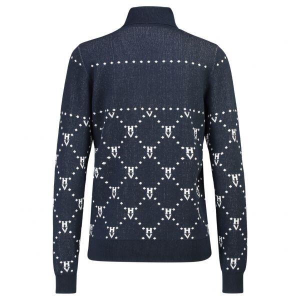 Pull jacquard col roulé Cecile - HV Polo 2/2