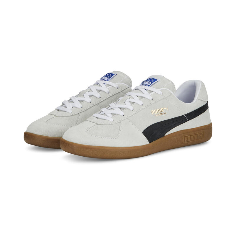 Unisex fitness tenisky gumová podešev handball PUMA White Black Gum Beige