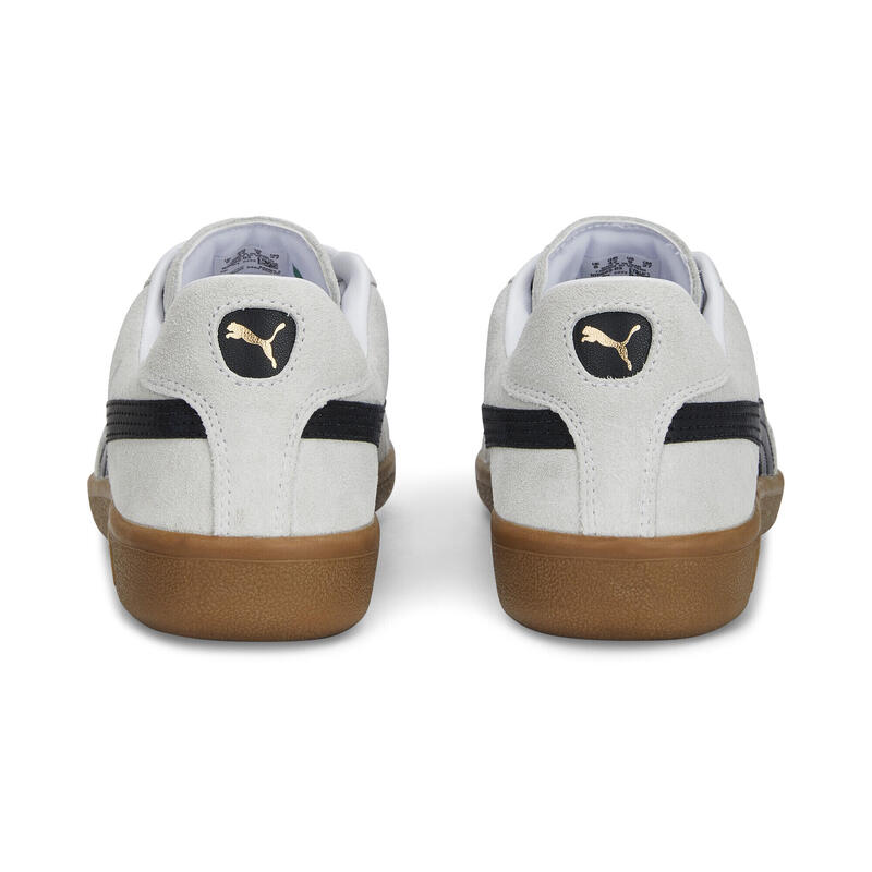 Unisex fitness tenisky gumová podešev handball PUMA White Black Gum Beige