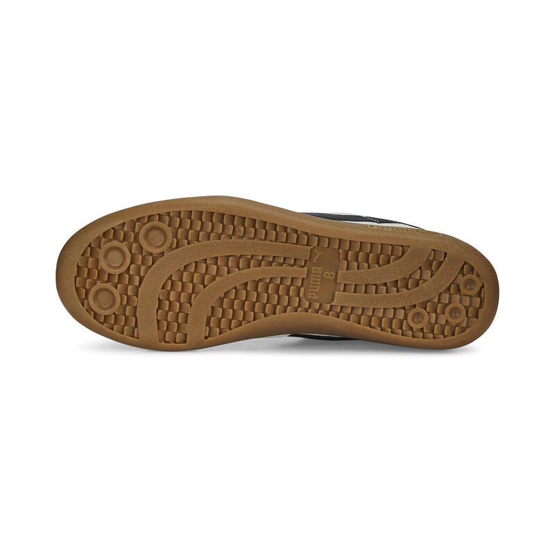 Unisex fitness tenisky gumová podešev handball PUMA White Black Gum Beige