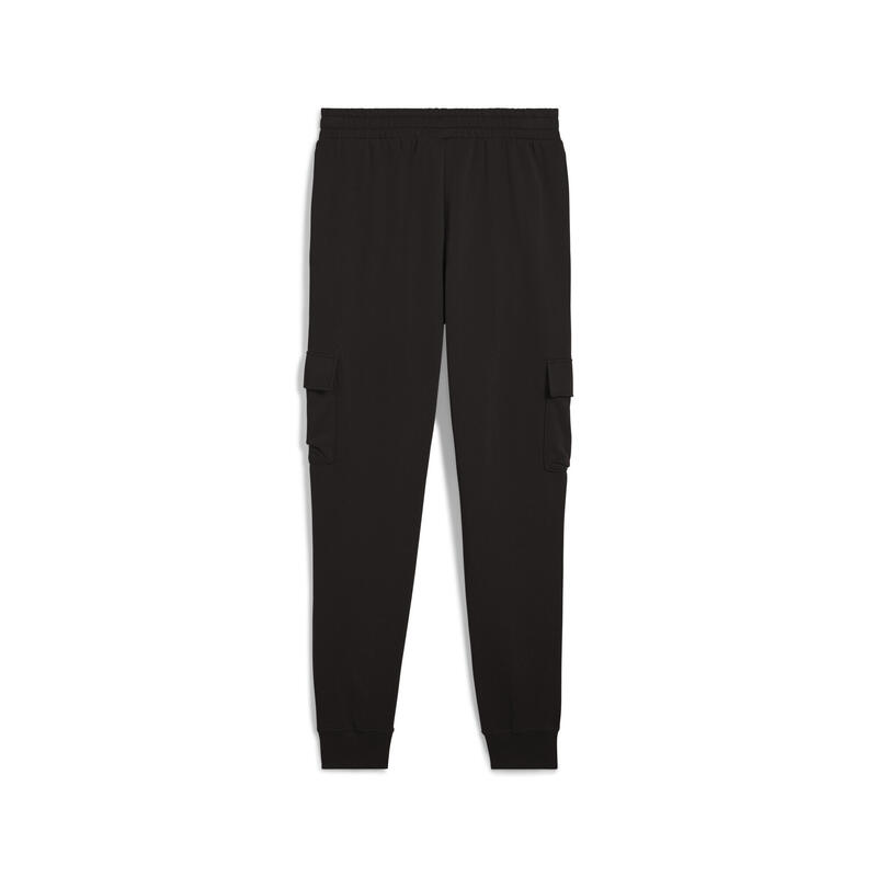 Pantalon Drumeție Bărbați Essentials No. 1 Logo Negru PUMA Black