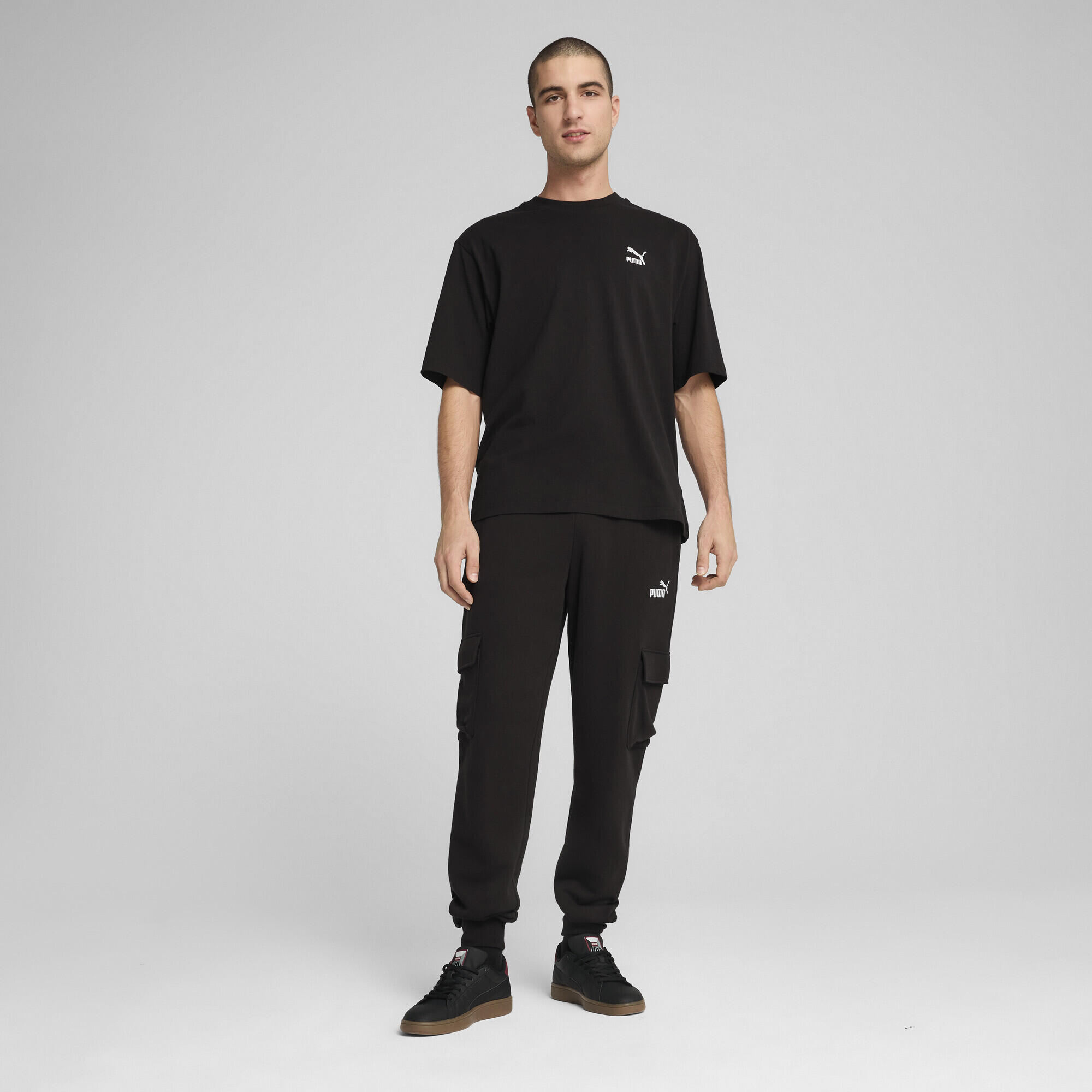 Essentials No. 1 Logo Cargohose Herren PUMA Black 5/7