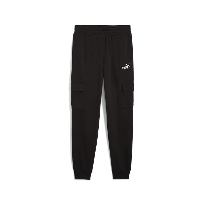 Męskie bojówki z Essentials z logo No. 1 PUMA Black