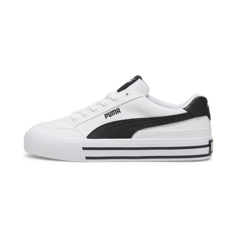 Sneakers Court Classic Vulcanised Formstrip Unisexe PUMA White Black